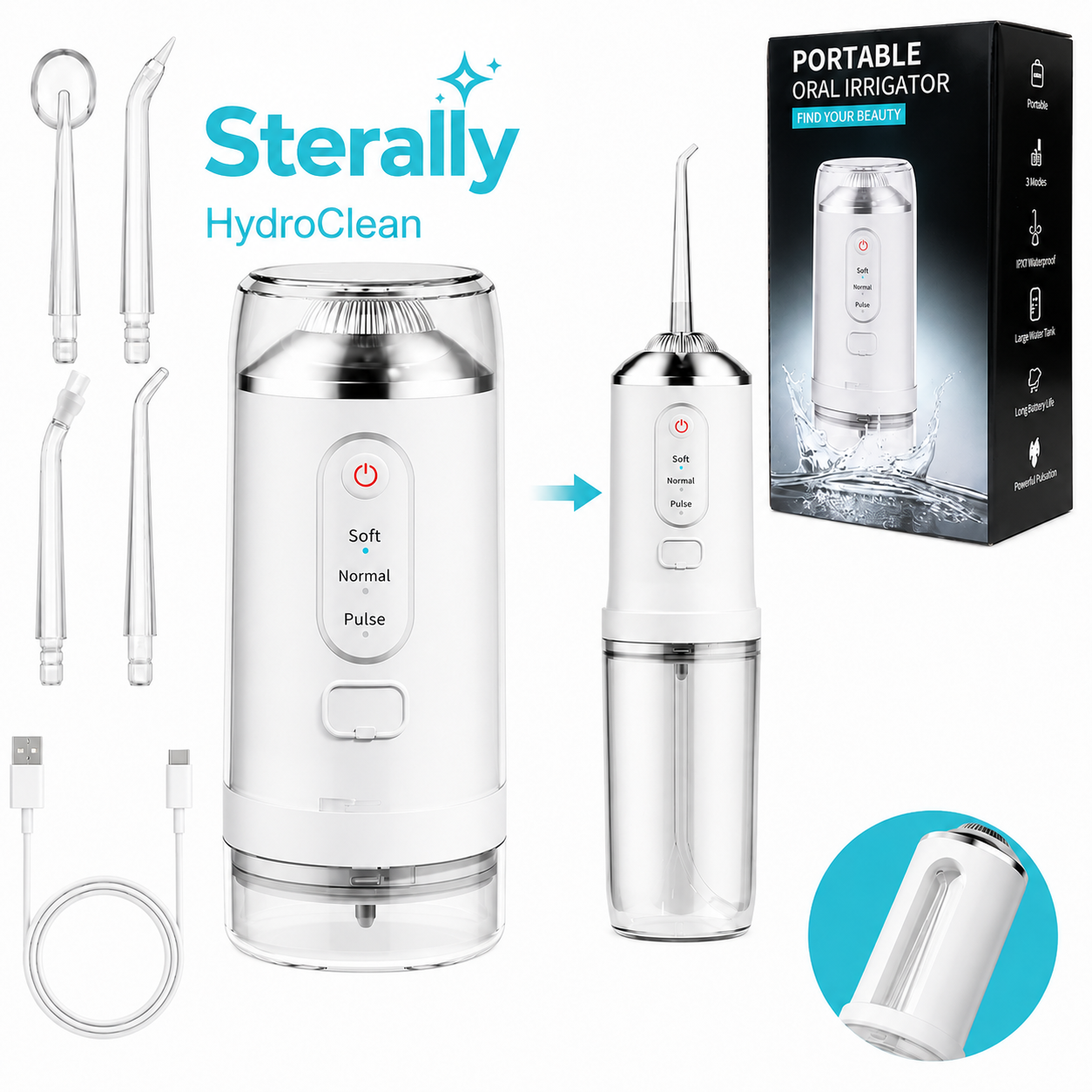 HydroClean Water Flosser