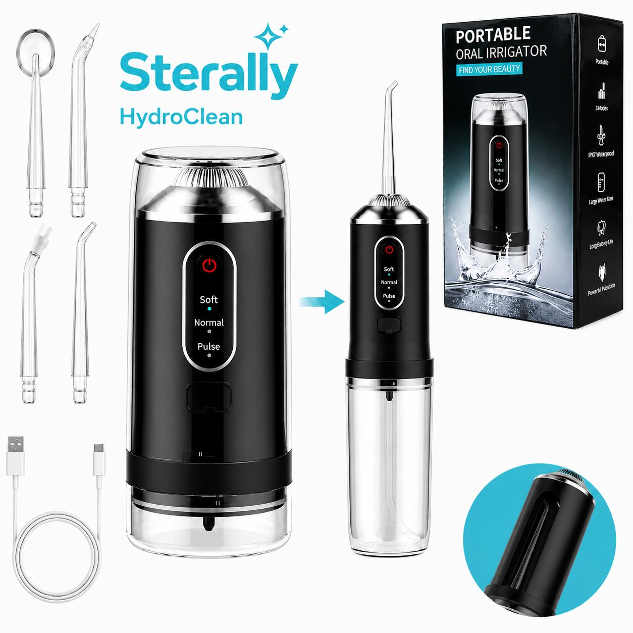 HydroClean Water Flosser