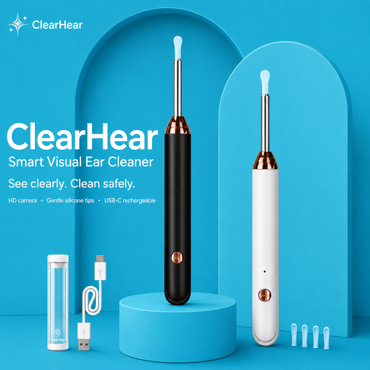 ClearHear HD Visual Ear Cleaner